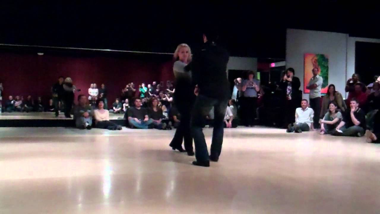 Jordan & Tatiana Dancing West Coast Swing to 