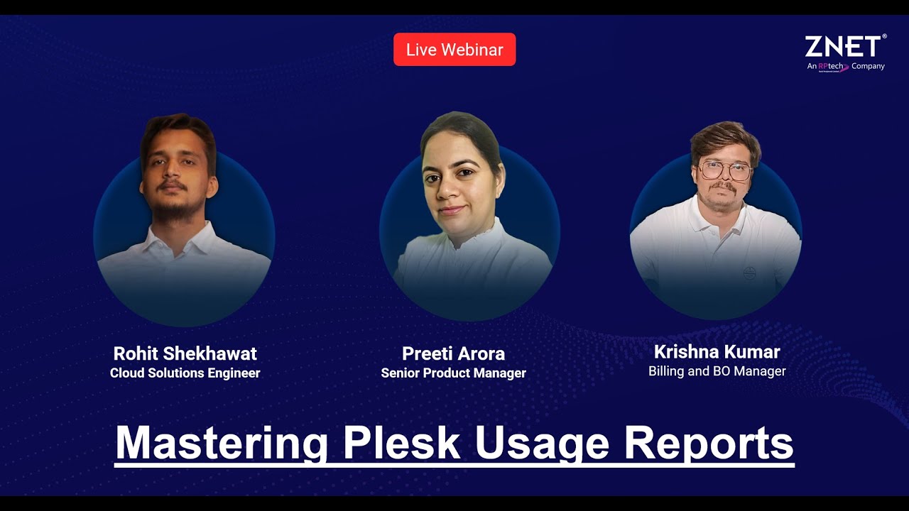 Mastering Plesk Usage Reports | Partner Training Webinar