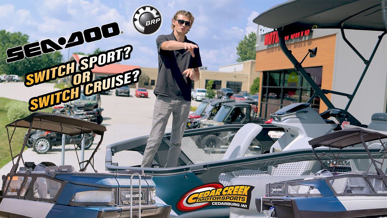 What's the Difference? Seadoo Switch Sport and Switch Cruise What's New For 2024? First Look
