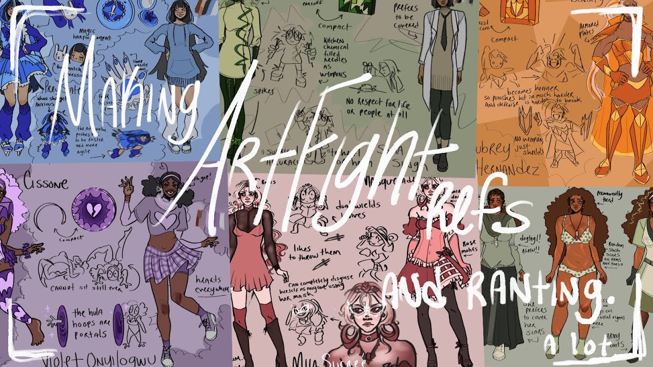this video is horrible (making art fight refs and ranting)