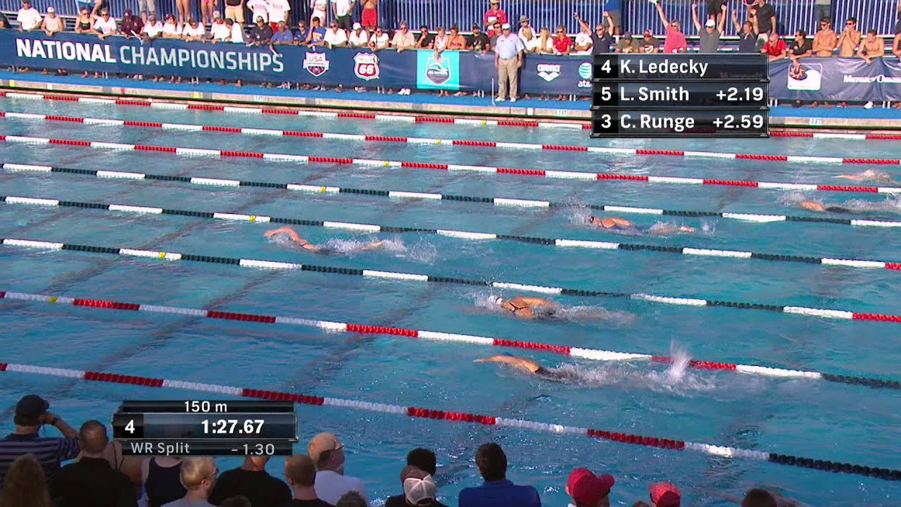Katie Ledecky Breaks World Record! -- Arena Performance of the Month