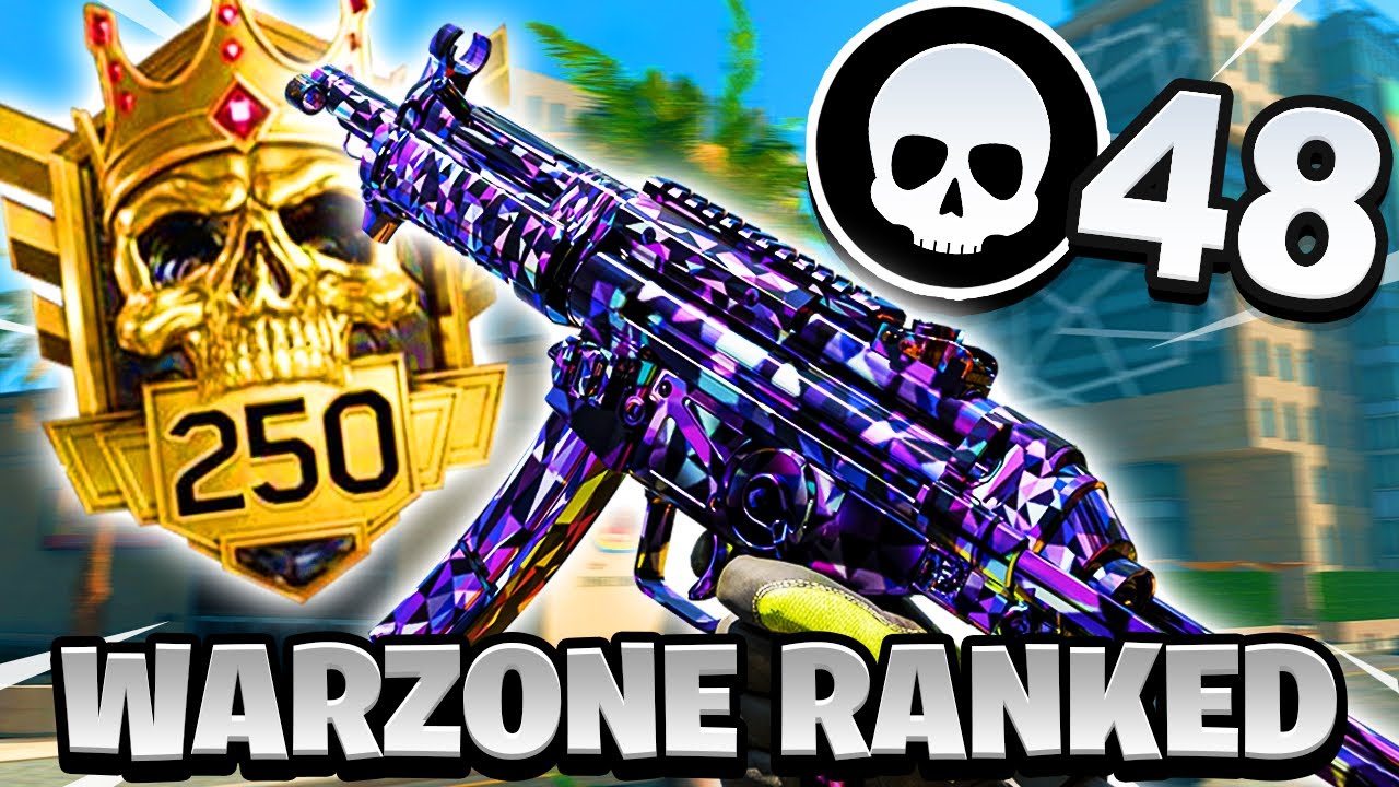 How DBZ Got TOP 250 in WARZONE RANKED FAST! (Lachmann Sub Class Setup & Tunings)
