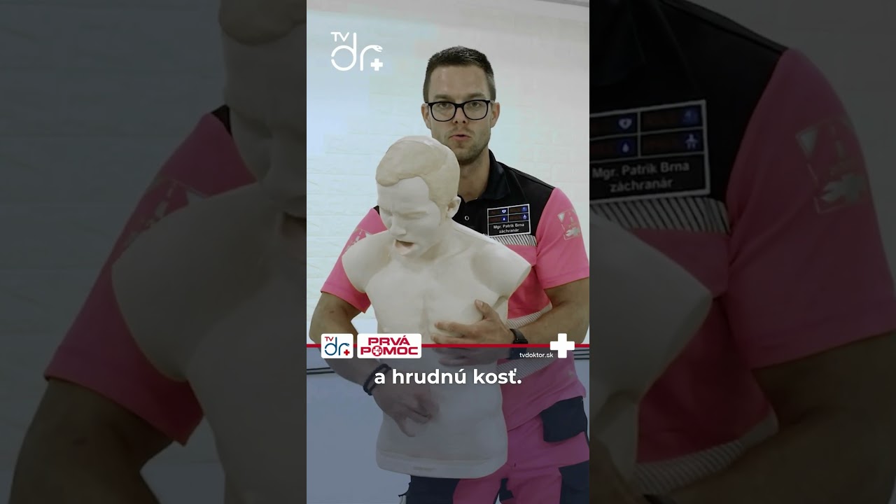 🆘 Prv&aacute; pomoc pri dusen&iacute; sa dospelej osoby - Gordonov a Heimlichov man&eacute;ver. #prvapomoc #zachranari