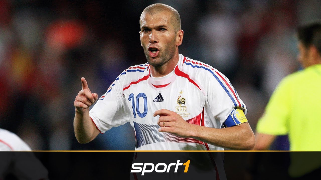 Tragischer WM-Held: Wie gut war eigentlich Zinédine Zidane bei der WM 2006? | SPORT1
