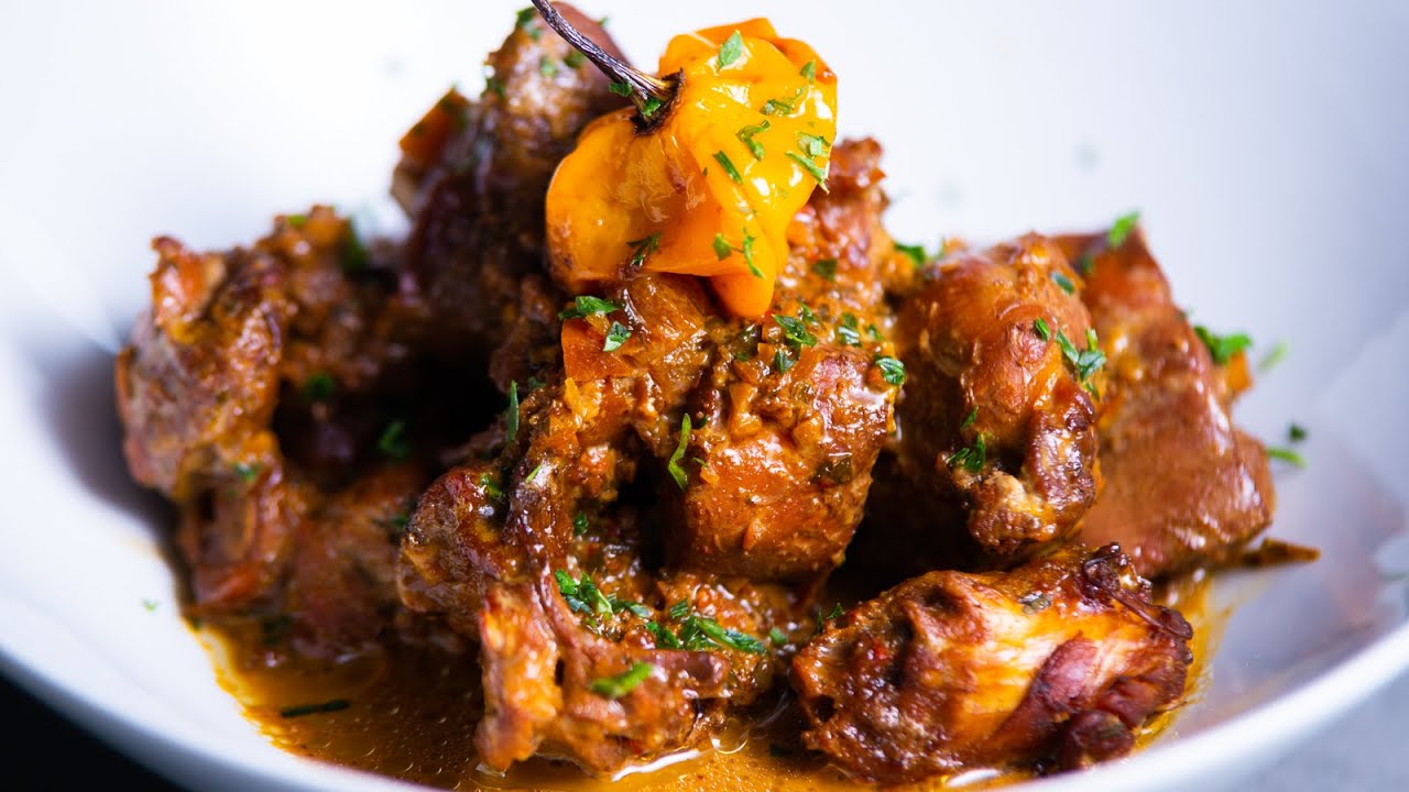 Trini Stew Chicken Recipe by Chef Jeremy Lovell | Foodie Nation
