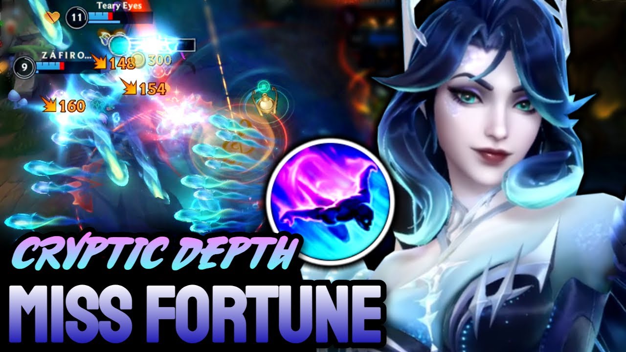 WILD RIFT CRYPTIC DEPTH MISS FORTUNE - TOP SERVER GAMEPLAY - GRANDMASTER RANKED
