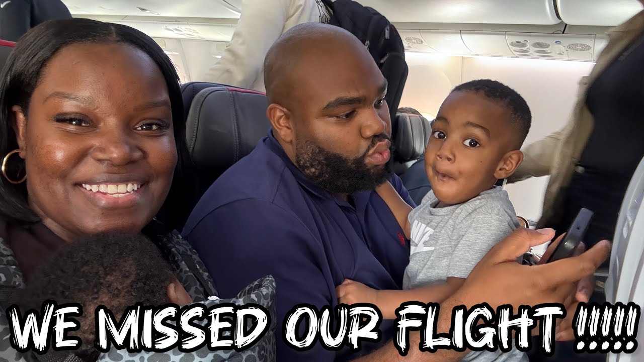 VLOG: FIRST FLIGHT WITH 2 UNDER 2 || LIFE WITH SHYIONNIEE