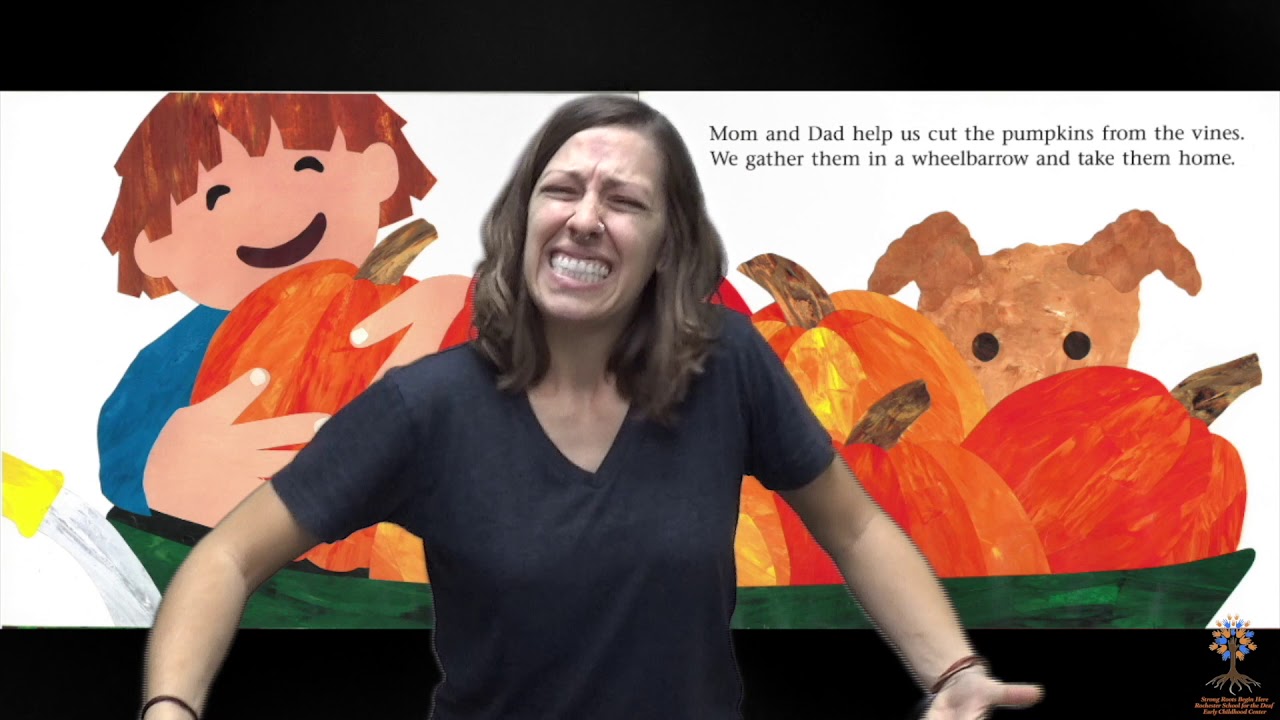 It's Pumpkin Time! - Rochester School for the Deaf