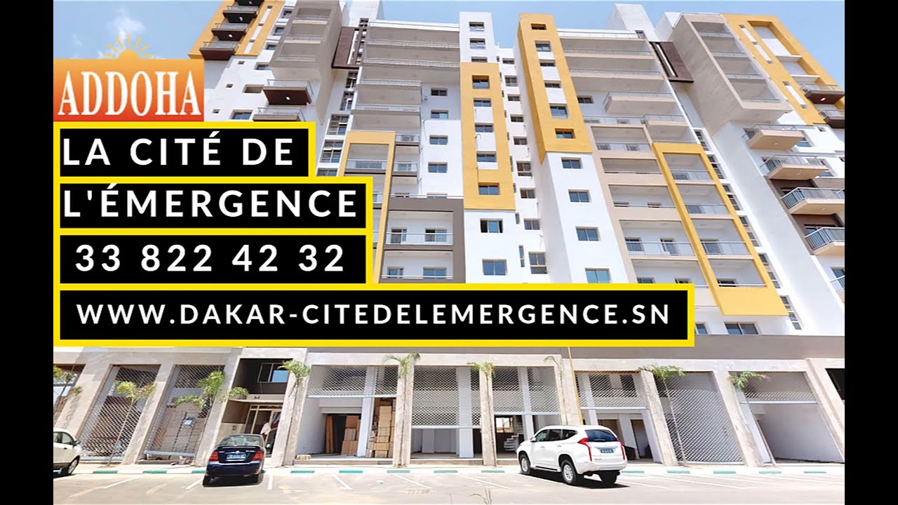 Appartement ADDOHA   L'Appart  T&eacute;moin de la Cit&eacute; de l'Emergence &agrave; Dakar