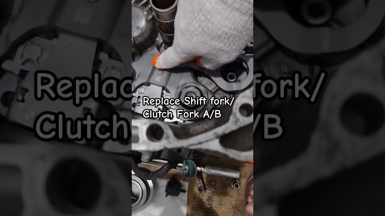 Replace Shift Fork | Clutch Fork #dualclutchtransmission #dct #DPS6 #FORD#ecosport