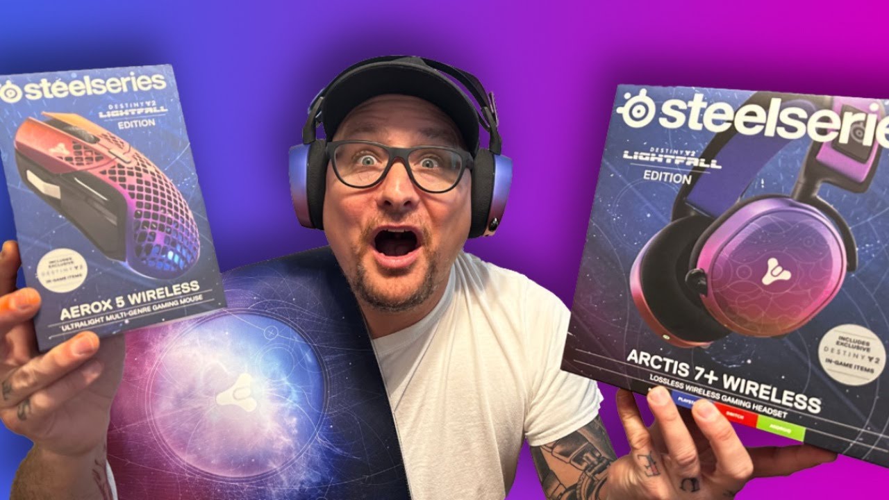 THIS IS SO COOL!!! SteelsSeries X Destiny Lightfall Gaming Gear & Giveaway