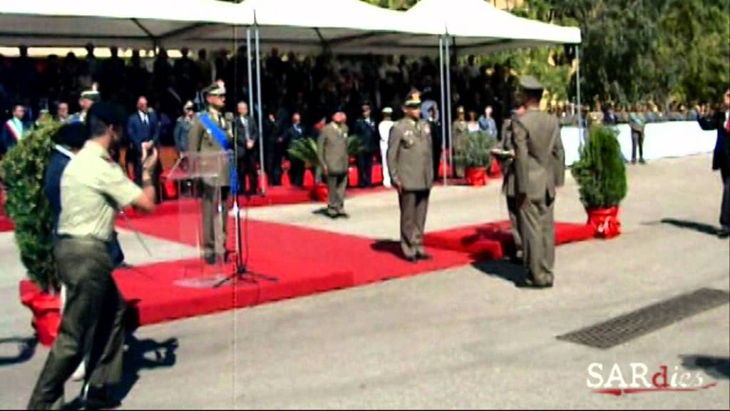 Medaglia d'argento al merito civile caporal Alberto Acca Brigata Sassari.flv
