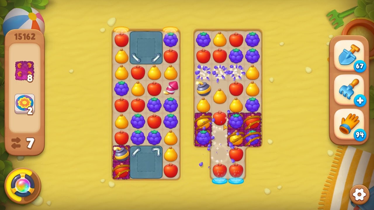 Gardenscapes Level 15162 No Boosters