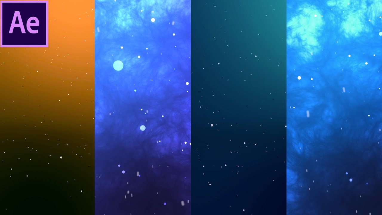 CC Particle Worldでパーティクル背景素材を作ろう / After Effects CC2020 使い方講座