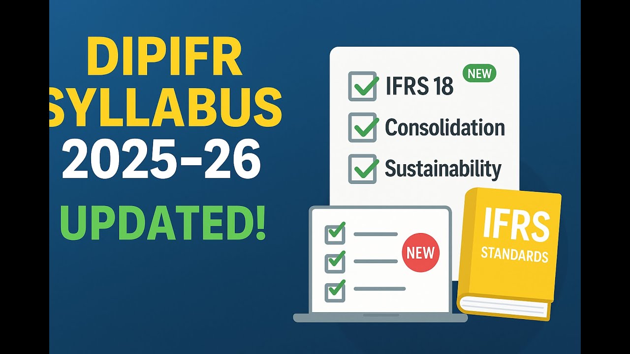 DIPIFR Syllabus for Dec 2025 & June 2026 | Complete ACCA Diploma in IFRS Topics