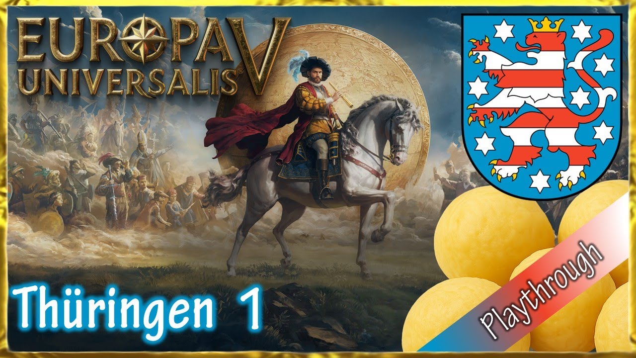 Aus dem Herzen Deutschlands zur Macht im HRR – Thüringen – Eu5 1.08 Caesar Patch – Let's play 1