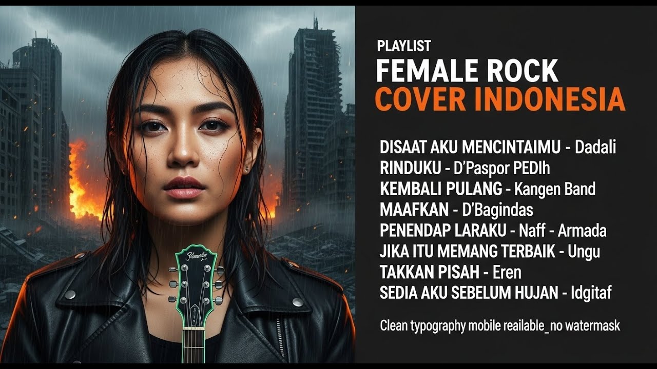 10 Pop Galau Indonesia ROCKED Female Vocal Live