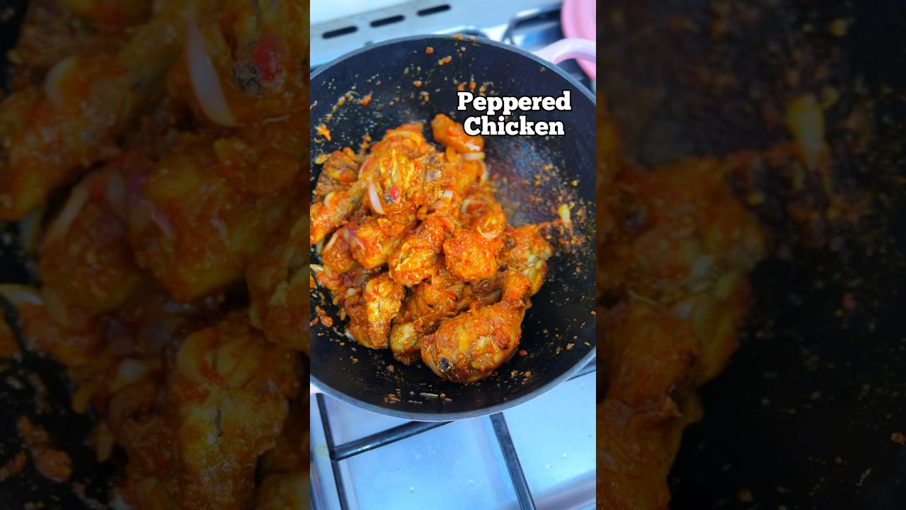 THE BEST WAY TO MAKE PEPPERED CHICKEN #shortafrica #recipe #africanfood