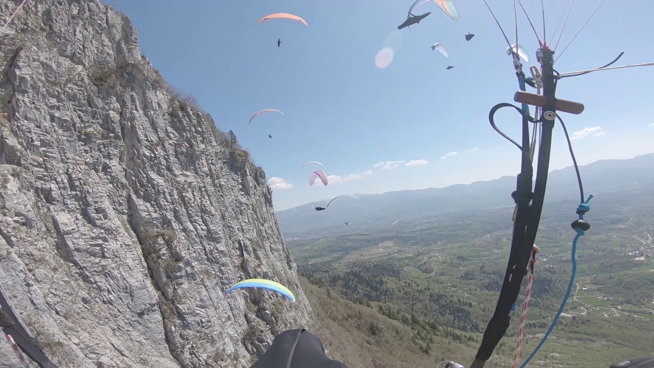 paragliding  157km task Bassano 2019
