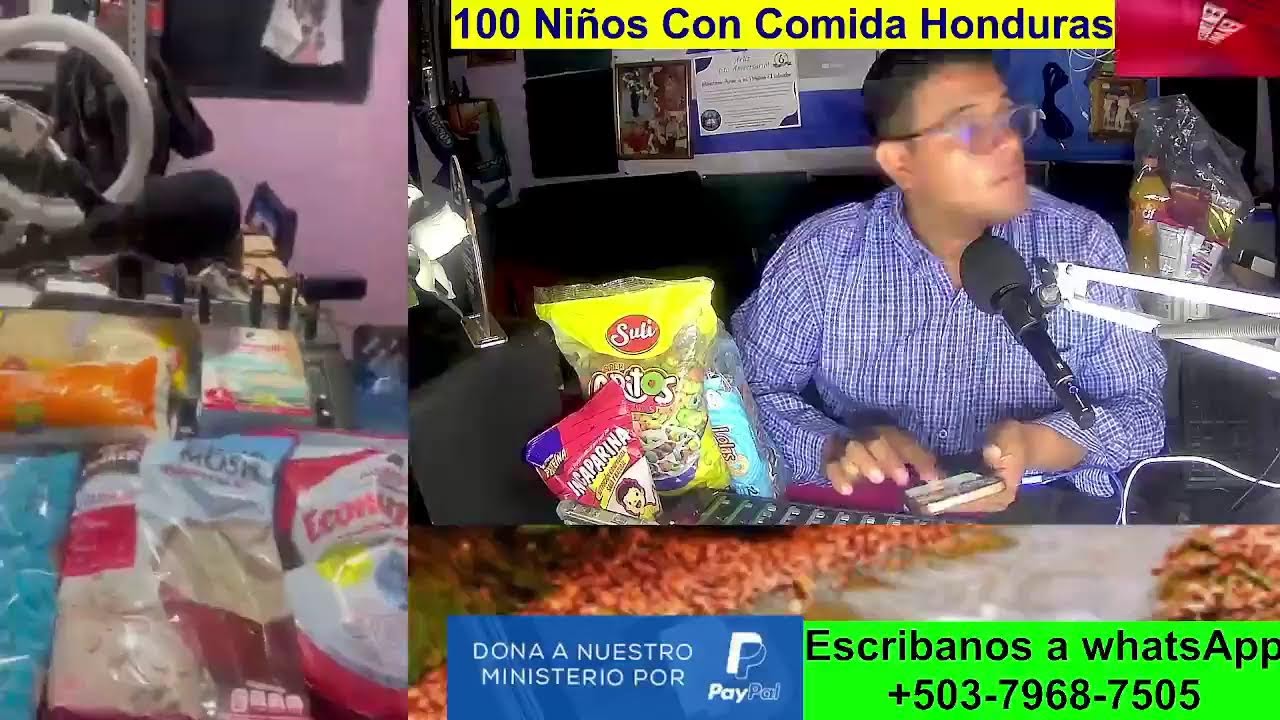 🔴EN VIVO🔴Ayudemos a los Niñ@sII100 Bolsa De ComidaII @HnoCarlosJoseCJ