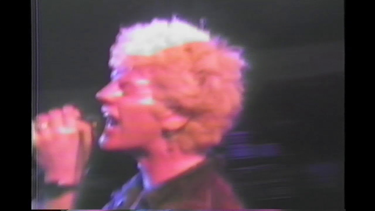 BROKEN BONES Olympic Aud L.A. 1-22-1985 a punk concert filmed by Video Louis Elovitz