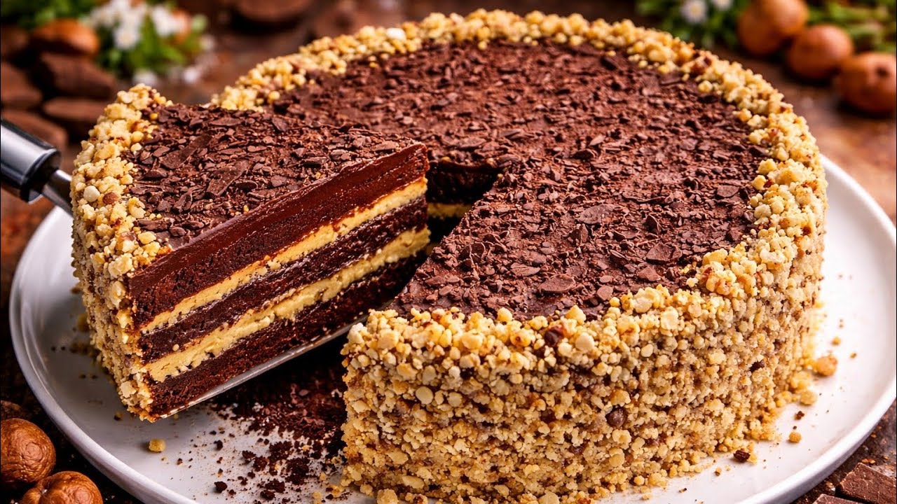 ШОКОЛАДНЫЙ ТОРТ С ВАРЁНОЙ СГУЩЁНКОЙ 🍫 Нежный, сочный и невероятно вкусный!