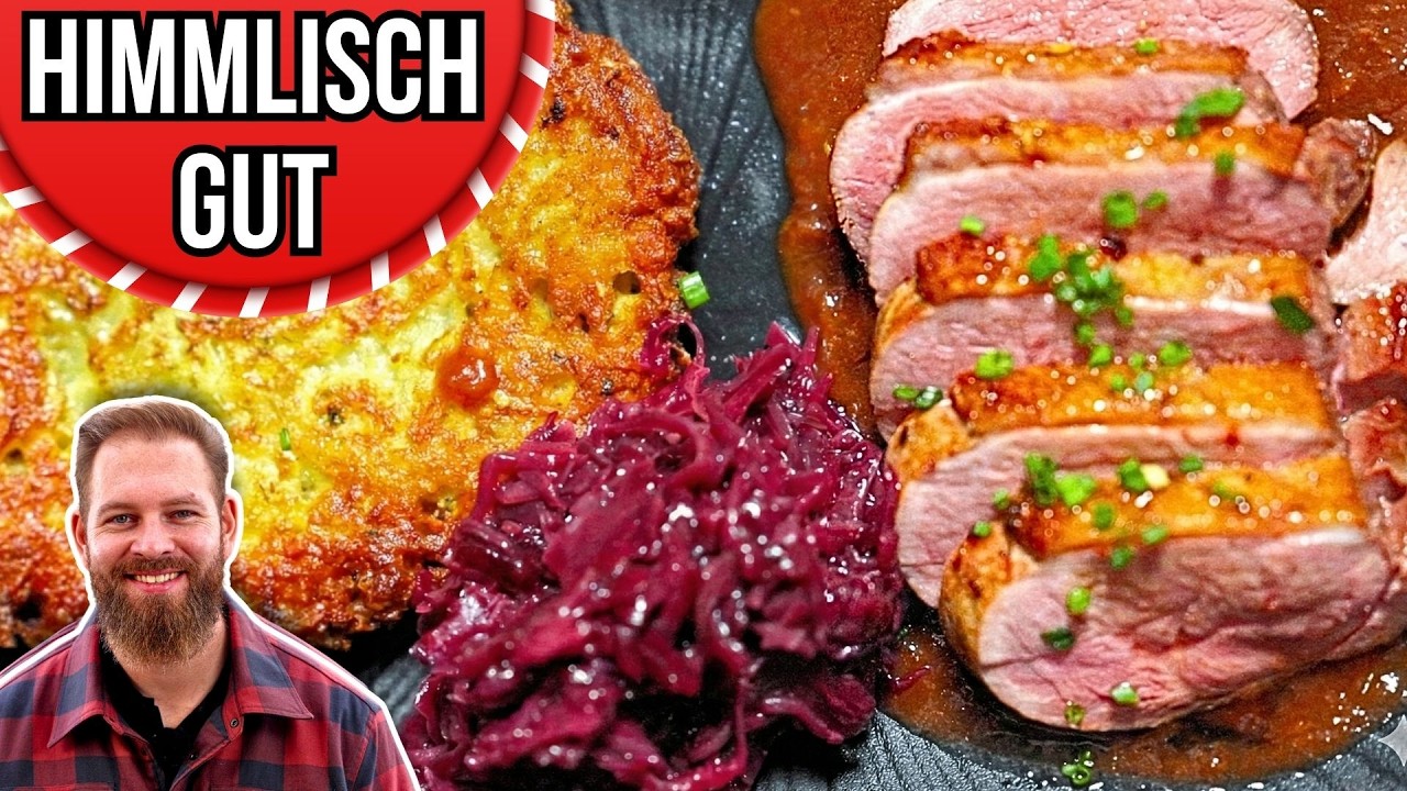 Dieses Weihnachtsgericht sieht nach 3 Tagen K&uuml;che aus &ndash; dauert aber nur 1 Stunde 🎄🦆