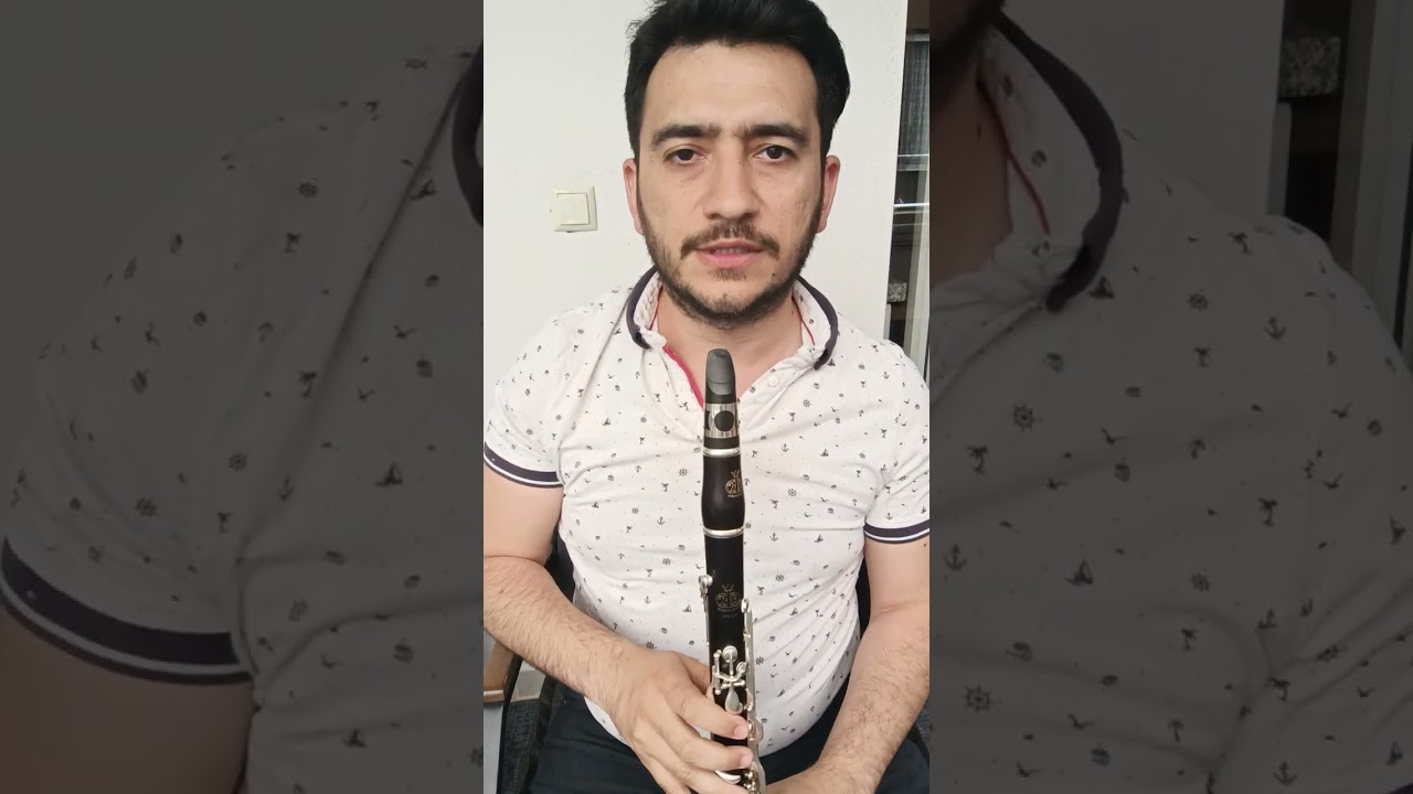 klarnet yakın çekim vazgeçtim