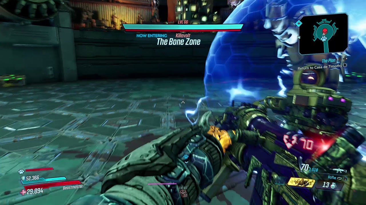 Quick killavolt kill on mayhem 10! ( Borderlands 3)