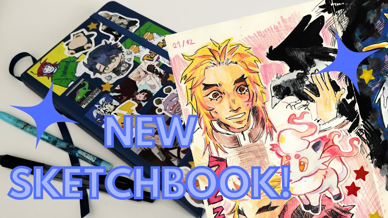 Start a new sketchbook with me! ⭐️