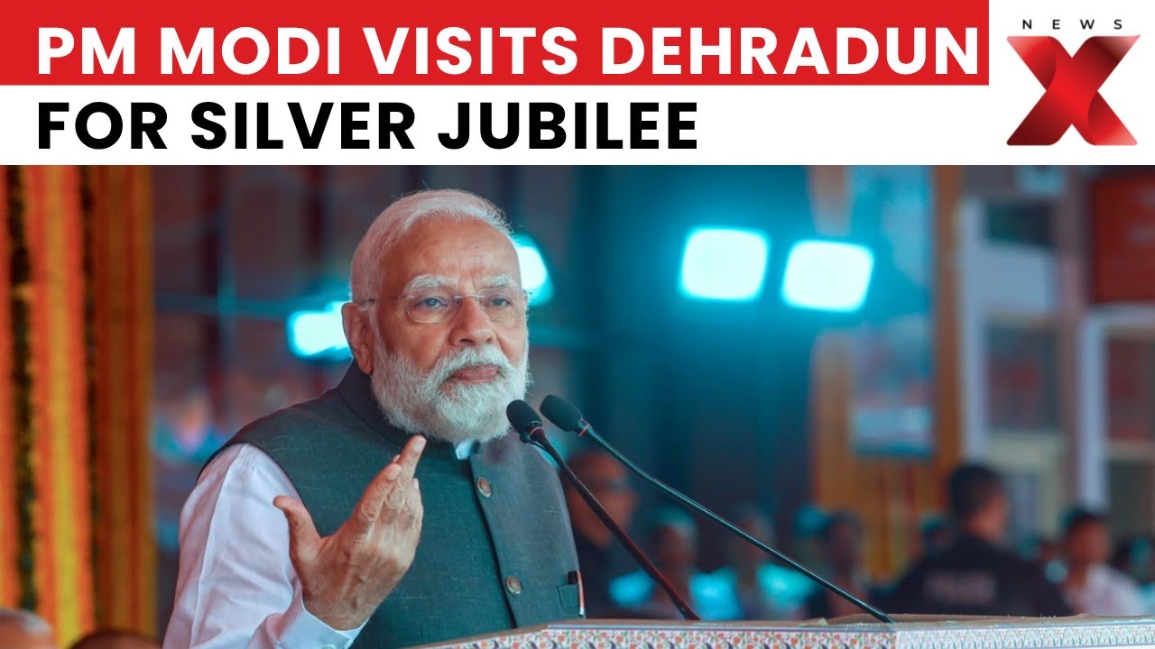 PM Modi Visits Uttarakhand | PM Modi To Attend Uttarakhand Silver Jubilee Celebrations | NewsX