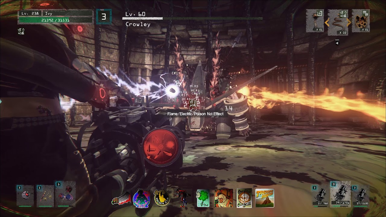 Let it Die - Floor 290 Crowley - lv.60 Final form!