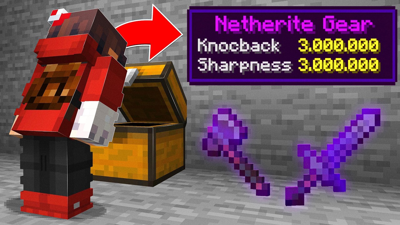 MINECRAFT MAS OS BAÚS SÃO OP