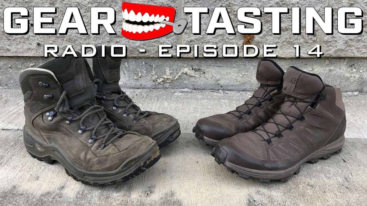 Footwear and Footcare - Gear Tasting Radio 14