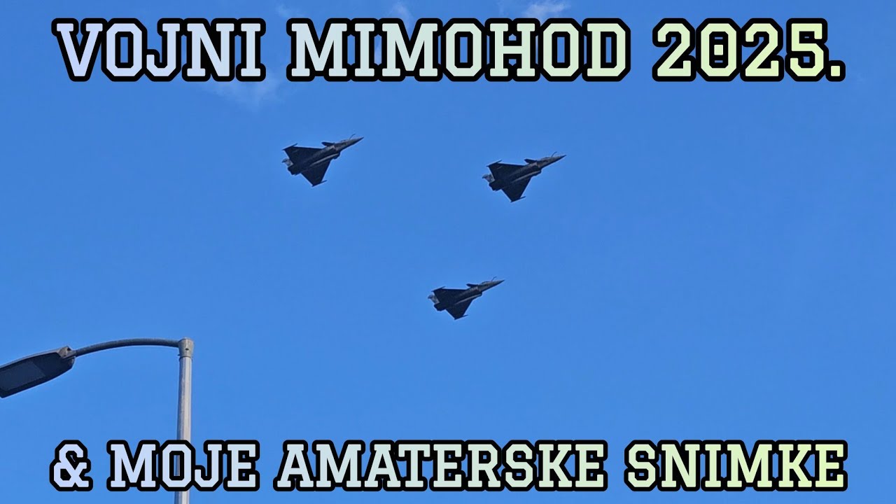 CROATIAN MILITARY PARADE 2025 FROM MY PERSPECTIVE