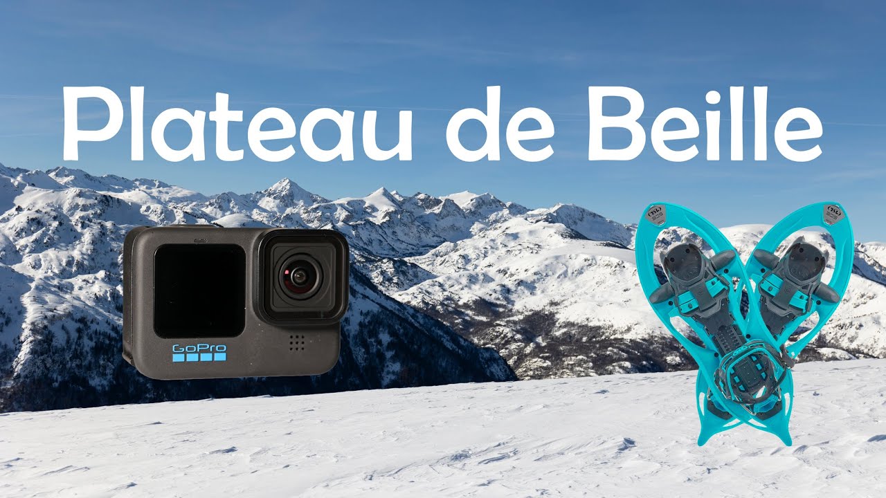 Balade à raquettes sur le Plateau de Beille dans les Pyrénées - GoPro HERO 10 Black