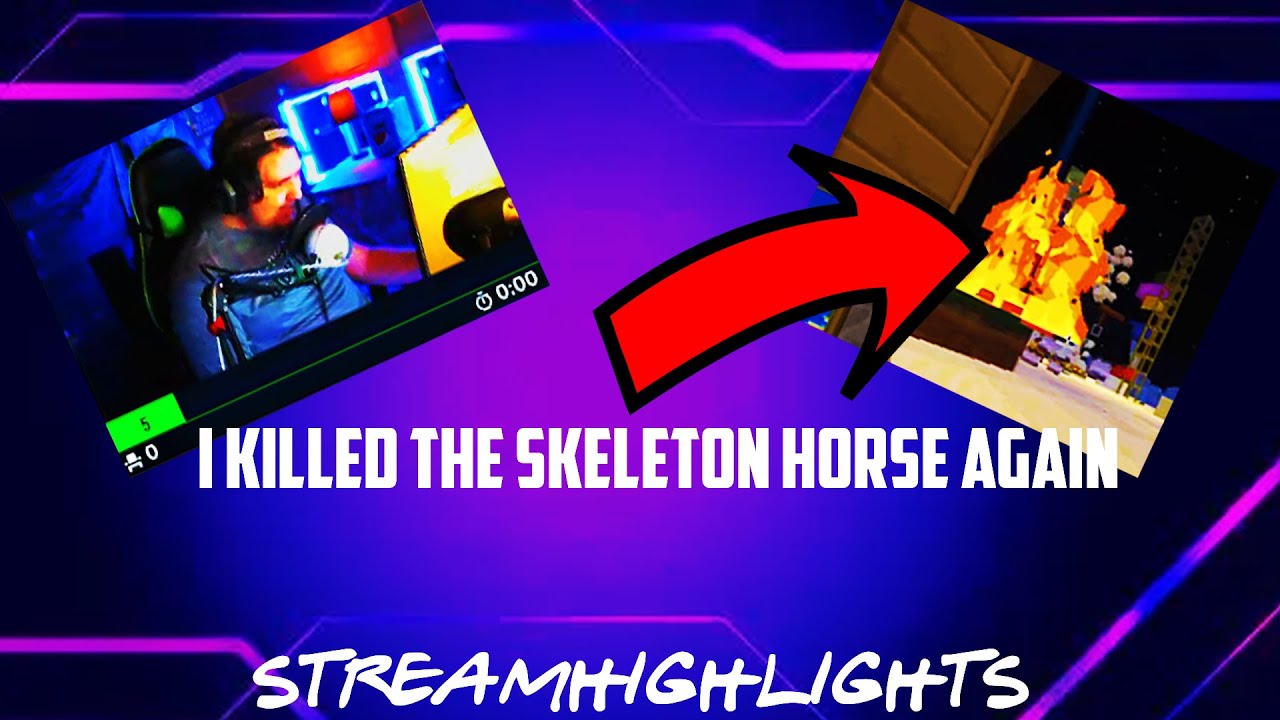 I KILLED THE SKELETON HORSE AGAIN  (STREAMHIGHLIGHTS EPISODE 8)