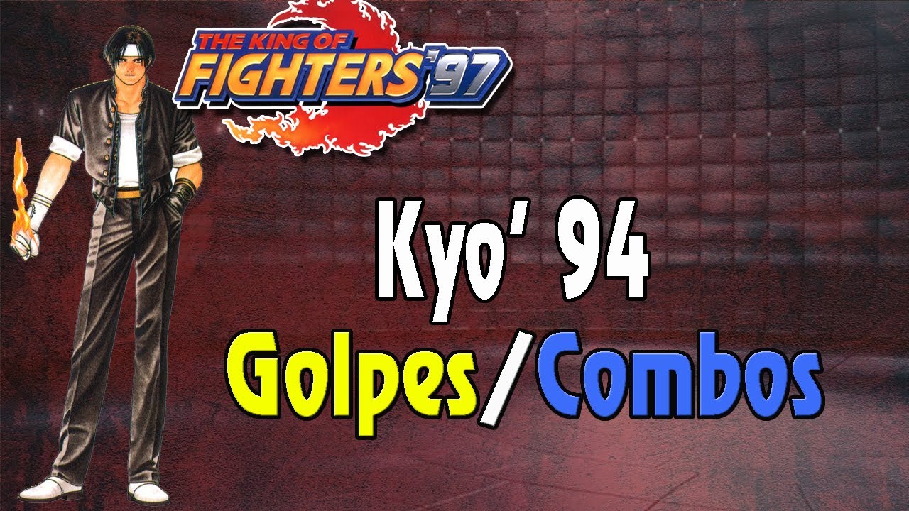 Aprenda como fazer combos e golpes do Kyo Kusanagi alternativo no The King of Fighters 97