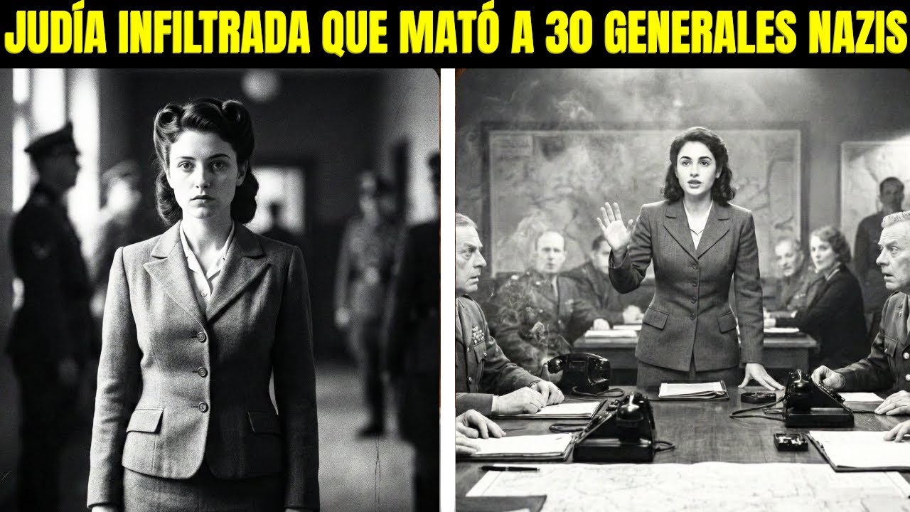 Gila: la agente JUDÍA infiltrada que eliminó a 30 generales NAZIS en la zona secreta
