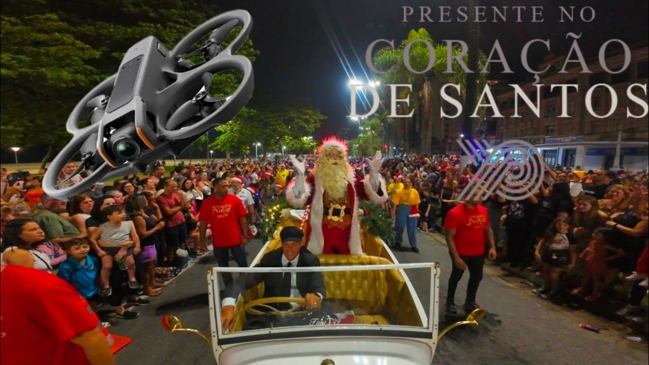 Desfile de Natal Shopping Parque Balneário em Santos 16/11/2025.