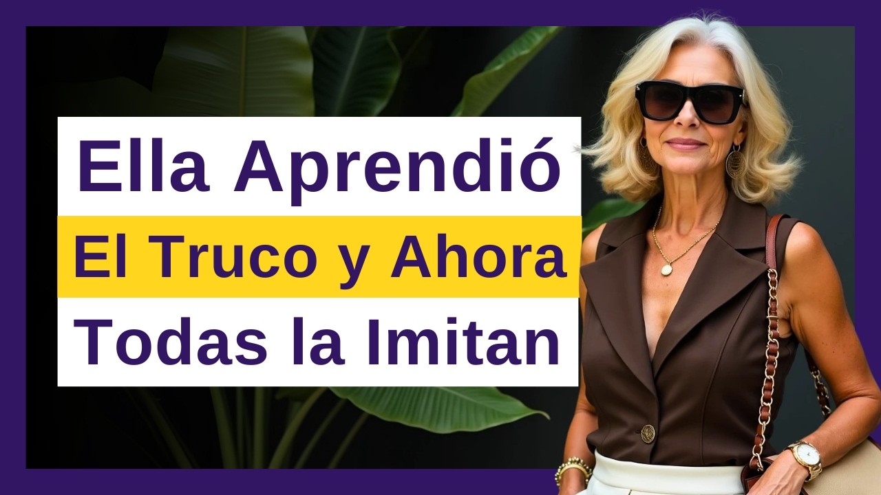 8 TRUCOS de estilo “OLD MONEY” que las mujeres ELEGANTES 50+ usan para verse CHIC todos los días