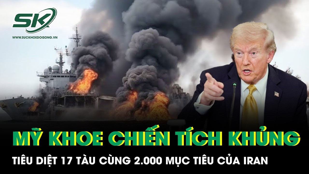 Mỹ khoe chiến tích khủng: Tiêu diệt 17 tàu cùng 2.000 mục tiêu của Iran