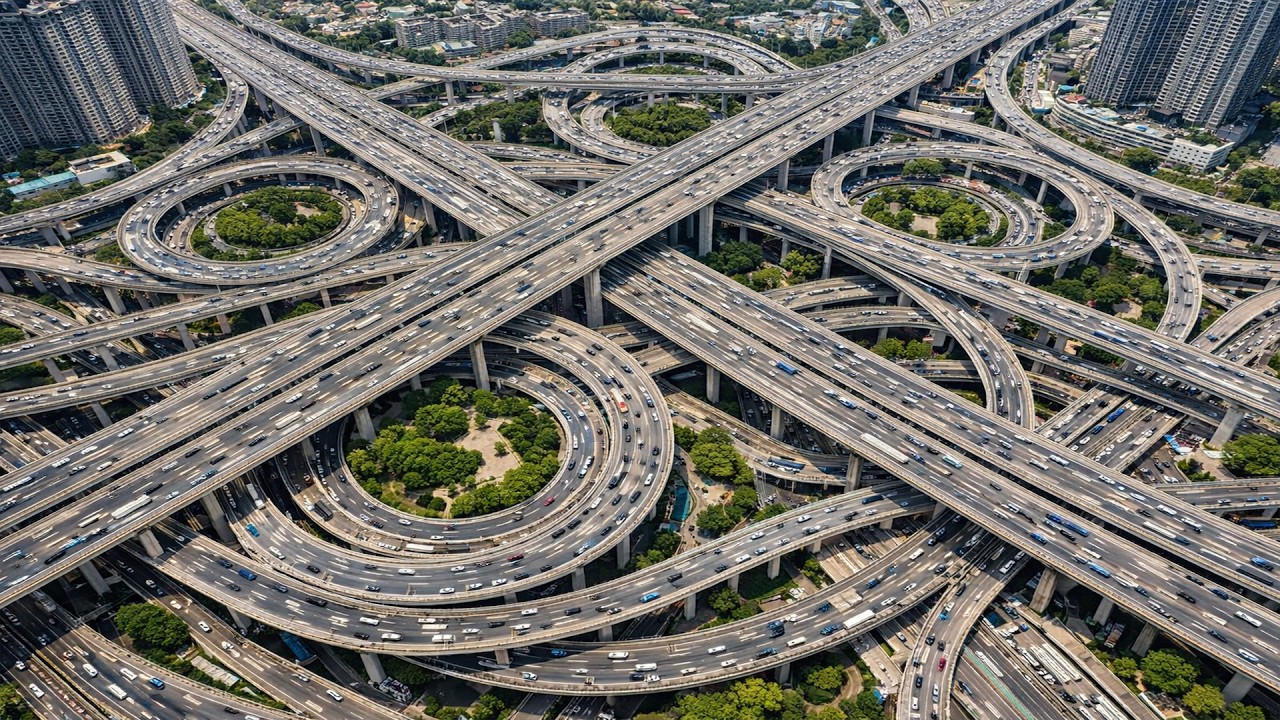 20 MOST COMPLEX Road Networks