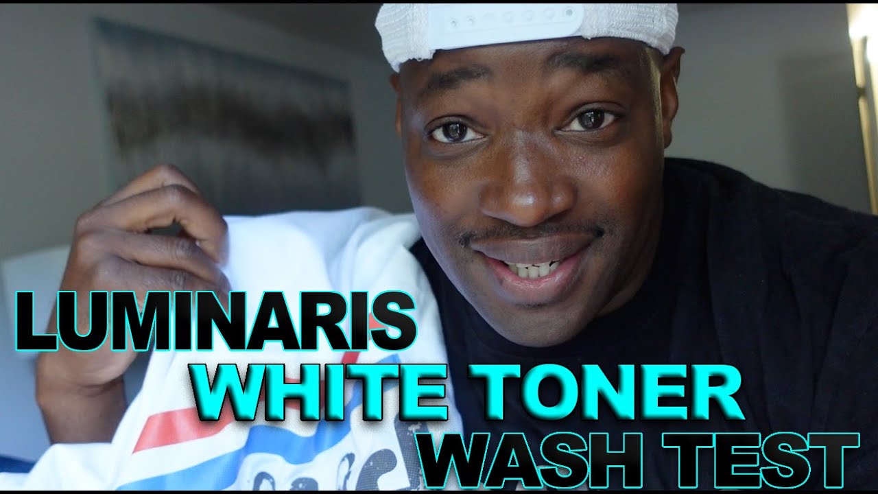 Luminaris RP200 White Toner Printer Wash Test
