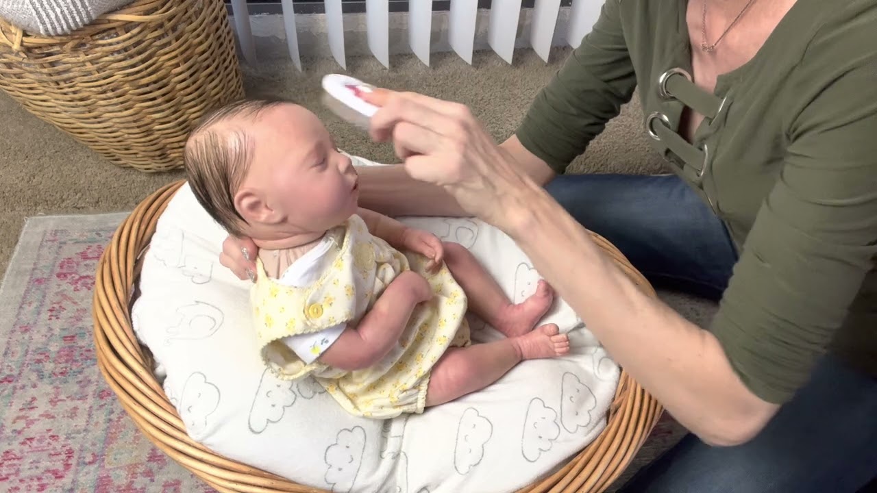 Changing Reborn Baby Ocean and Introducing My Channel