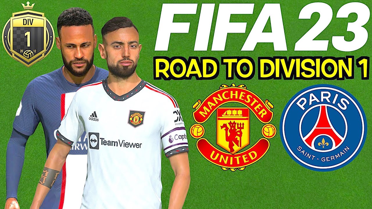 FIFA 23 Online Seasons #49 - Road To Division 1 - PSG vs Man Utd