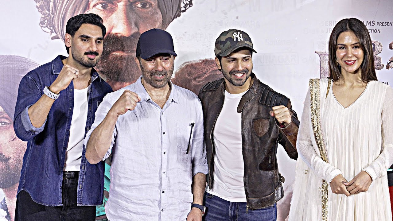 Border 2 Cast Arrive at Border 2 Special Screening | Sunny Deol Ahan,Varun,Sonam, Medha,Mona 