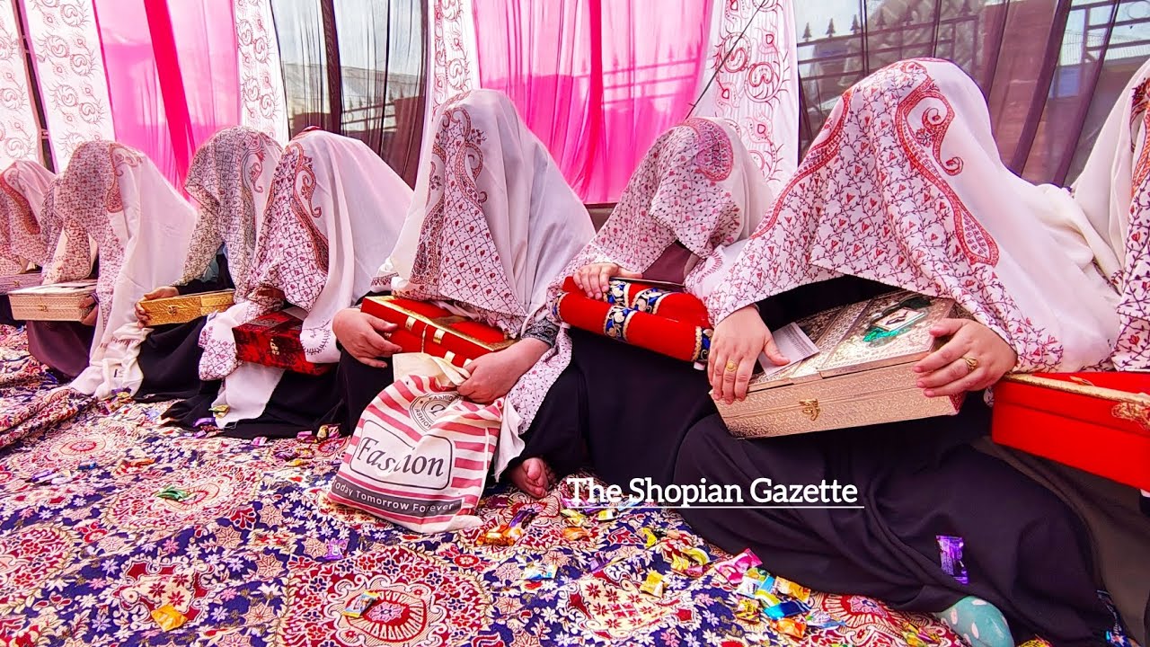 Masha Allah Kaneez e Zuhra Foundation successfully held the 6th phase of Mass Marriage at Gagren Spn