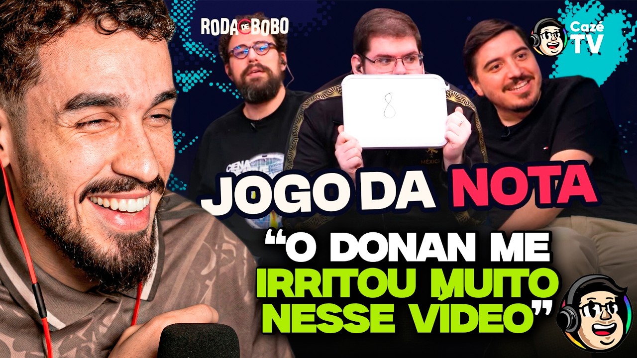 QUAL &Eacute; A NOTA? BAILE DO CASIMIRO E LU&Iacute;S SABOTANDO DONAN DE NOVO! | REACT CAZ&Eacute; TV