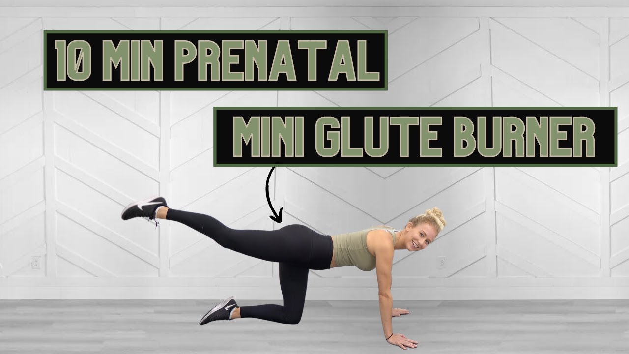 10 MIN PRENATAL MINI GLUTE BURNER | booty burn & lift | fitnessa ◡̈